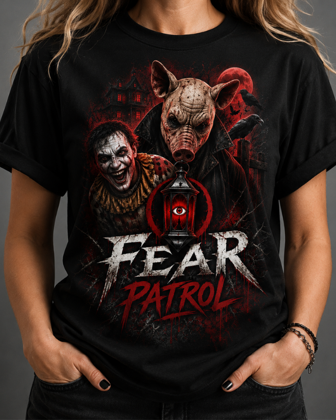 Fear Patrol Official Devil & Coco T-Shirt horror t-shirt from HorrorTees